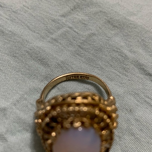 14k GE Espo vintage ring - Picture 3 of 3